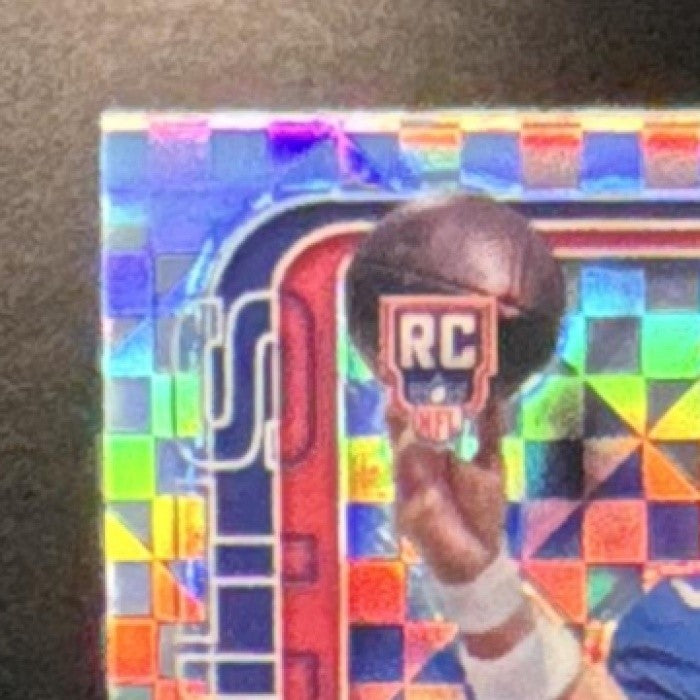 2025 Topps Chrome Jaxson Dart Rookie X-Fractor #306 RC New York Giants