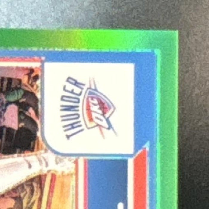 2023-24 Hoops Premium Stock Gordon Hayward Neon Green 5/5 Oklahoma City Thunder