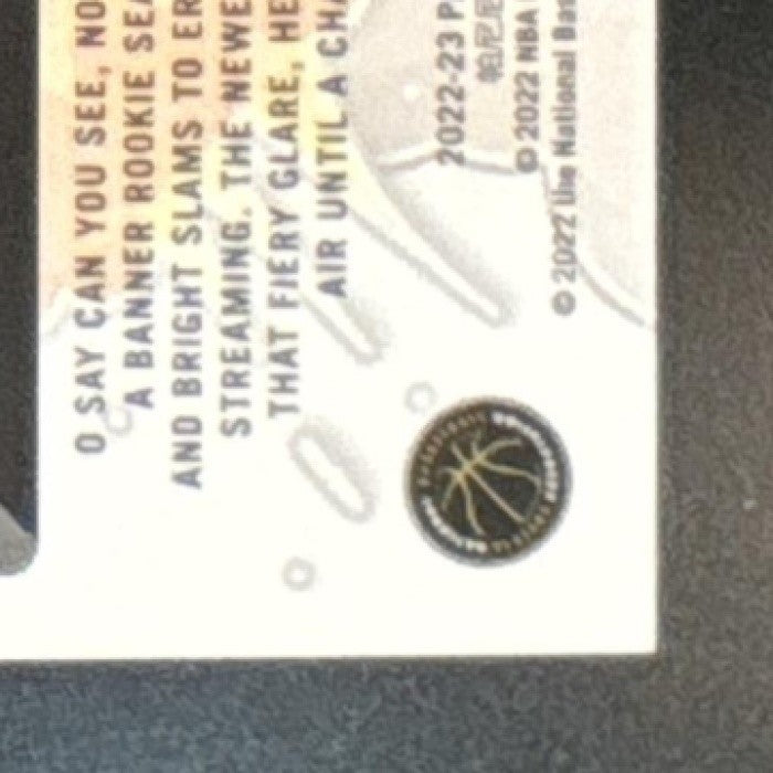 2022-23 Donruss Jalen Green Bomb Squad Holo Laser Red/Blue /15 #8 Rockets