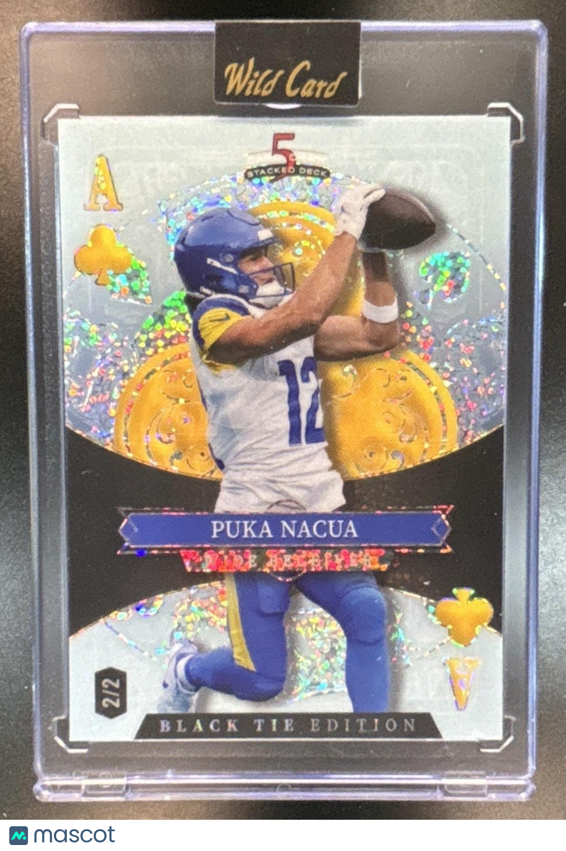 2026 Wild Card 5 Draw Stacked Deck Black Tie Edition Puka Nacua 2/2