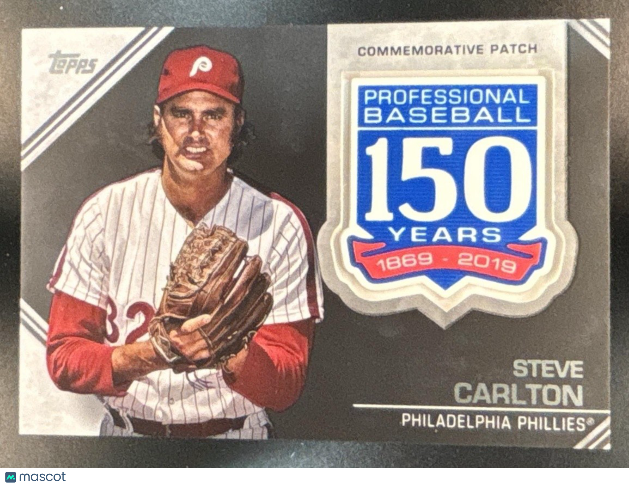 2019 Topps Steve Carlton 150th Anniversary Commemorative Patches Phillies