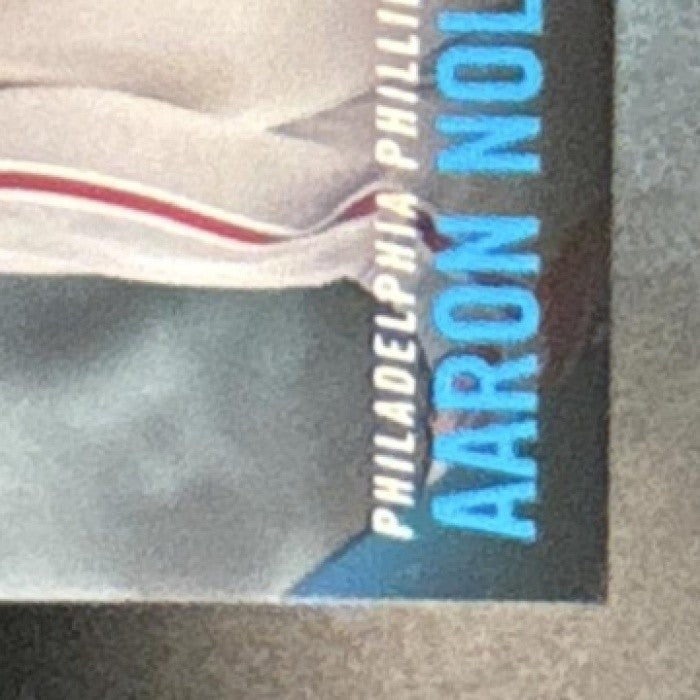 2017 Topps Nolan Aaron Nola Robinson Day Commemorative Logo Patches