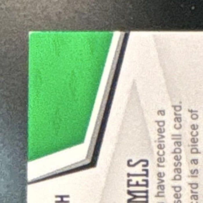 2008 Upper Deck Spectrum Cole Hamels Swatches Green /50 Philadelphia Phillies