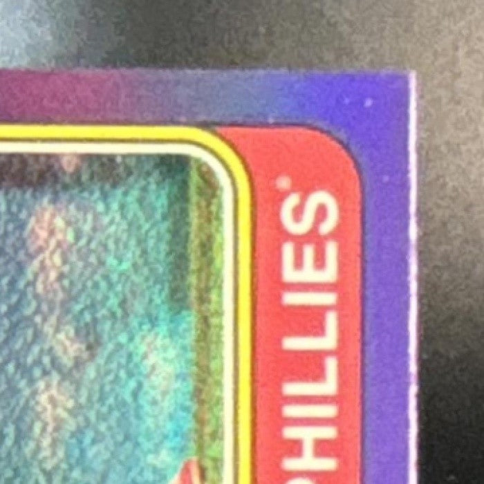 2023 Topps Heritage Bryce Harper Chrome Purple Refractor #17 Phillies