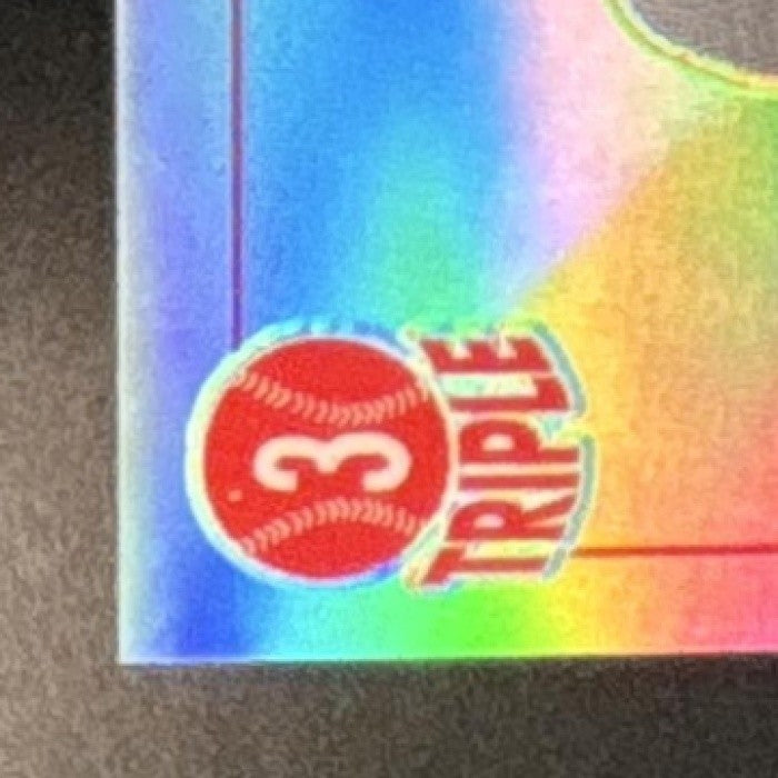 2003 Topps Chrome Pat Burrell Red Backs Relics Refractor Philadelphia Phillies