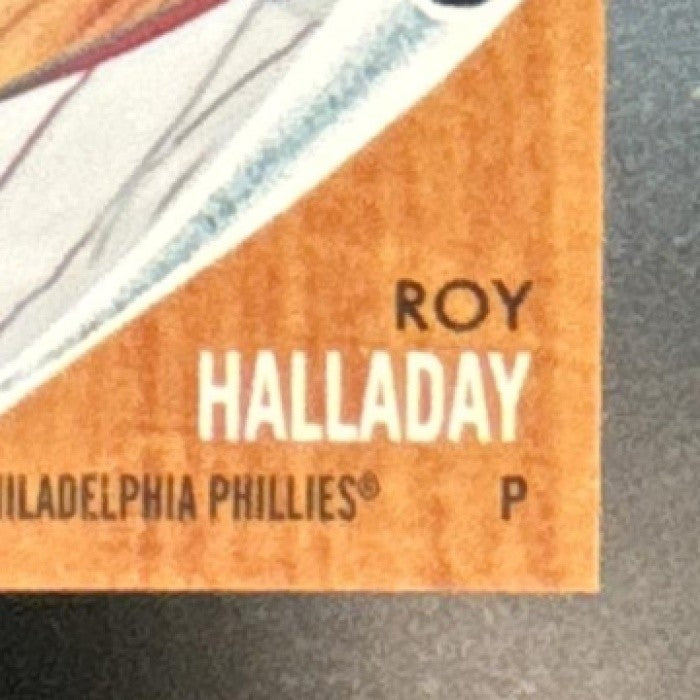 2011 Topps Heritage Roy Halladay Chrome /1962 #C196 Philadelphia Phillies