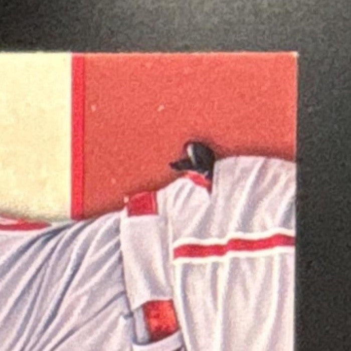 2008 Upper Deck A Piece of History Jimmy Rollins Stadium Scenes Jersey Red