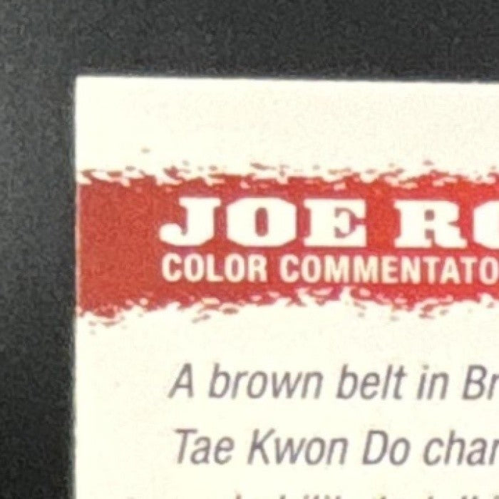 2009 Topps UFC Round 1 Joe Rogan #94