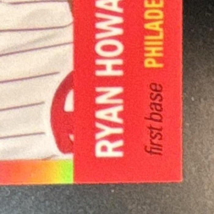 2022 Topps Chrome Platinum Anniversary Ryan Howard Rose Gold /75 #462 Phillies