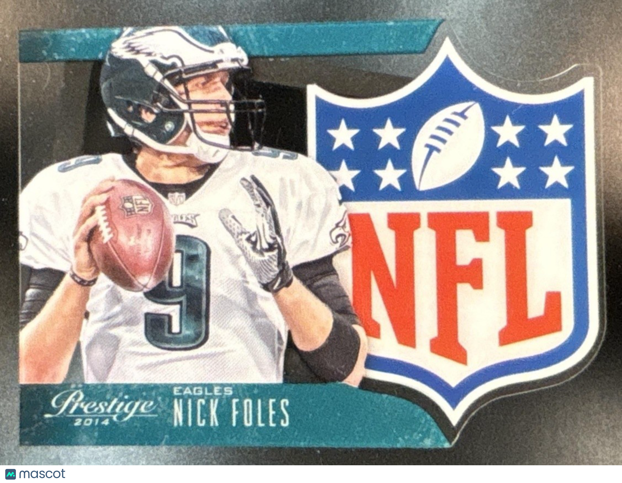 2014 Panini Prestige Nick Foles NFL Shield #5 Philadelphia Eagles
