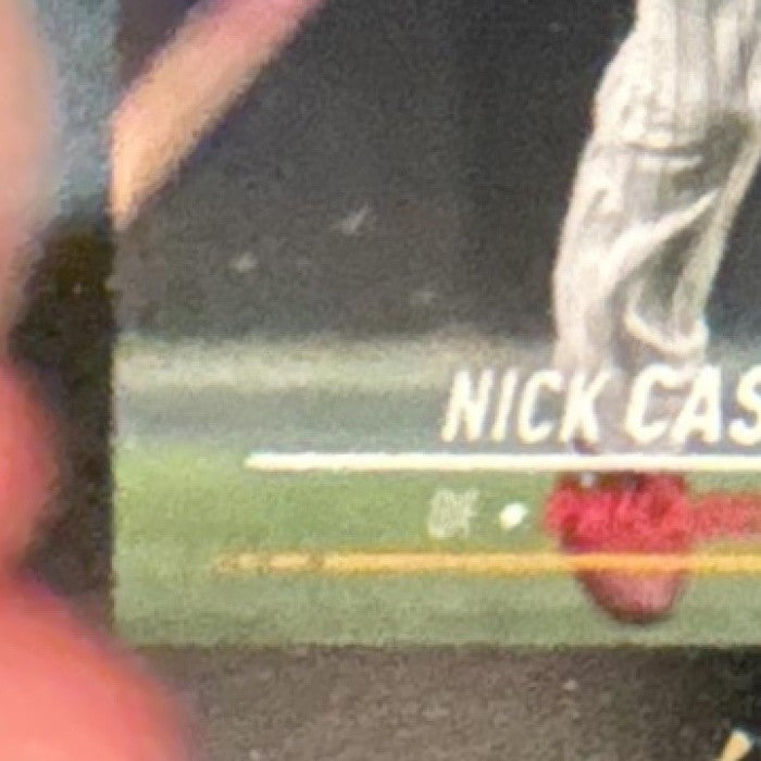 2022 Topps Stadium Club Chrome Nick Castellanos Gold /50 #17 Phillies