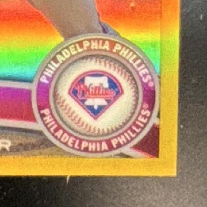 2011 Topps Chrome Cliff Lee Gold Refractor /50 #40 Philadelphia Phillie