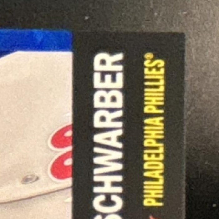 2022 Topps Chrome Platinum Anniversary Kyle Schwarber Blue Atomic /100 #265