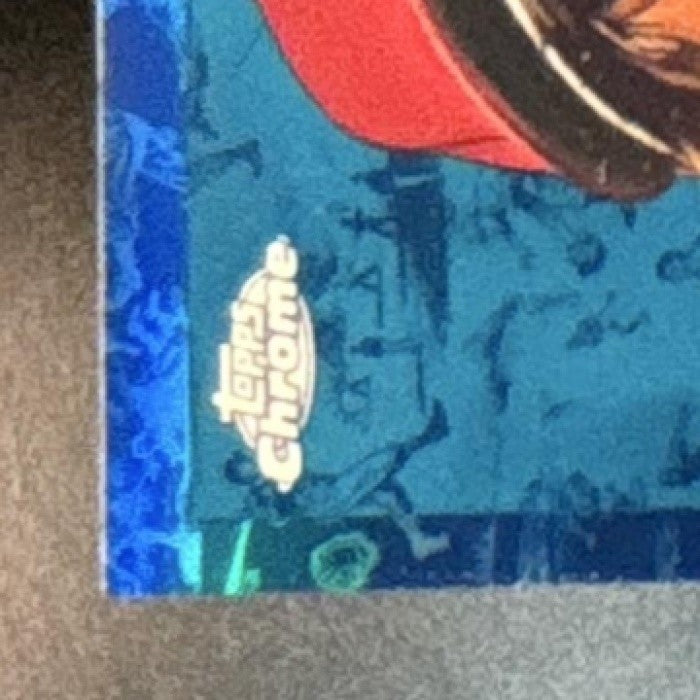 2022 Topps Chrome Platinum Anniversary Mike Schmidt Toile White/Blue 199/199