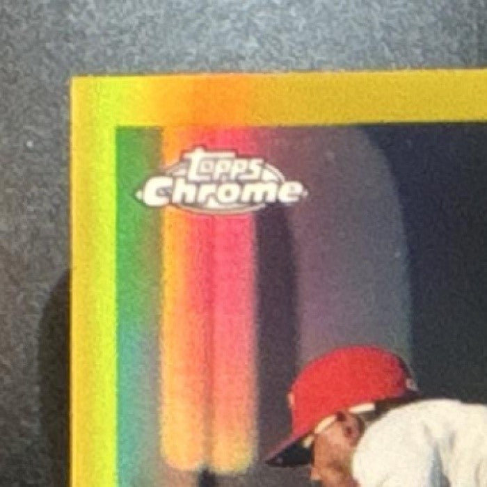 2011 Topps Chrome Domonic Brown Gold Refractor /50 #186 RC Philadelphia Phillies