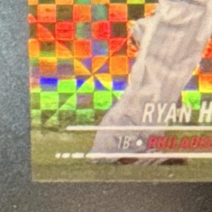 2022 Topps Stadium Club Chrome Ryan Howard X Fractor #28 Philadelphia Phillies