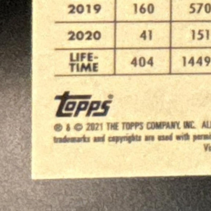 2021 Topps Chrome Platinum Anniversary Rhys Hoskins Rose Gold Mini Diamond 1/75
