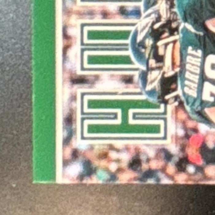 2017 Panini Score Carson Wentz Huddle Up Green #3 Philadelphia Eagles