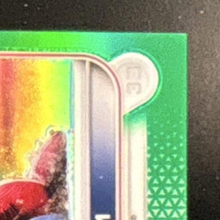 2022 Topps Chrome Alec Bohm Green Refractor /99 #89 Philadelphia Phillies
