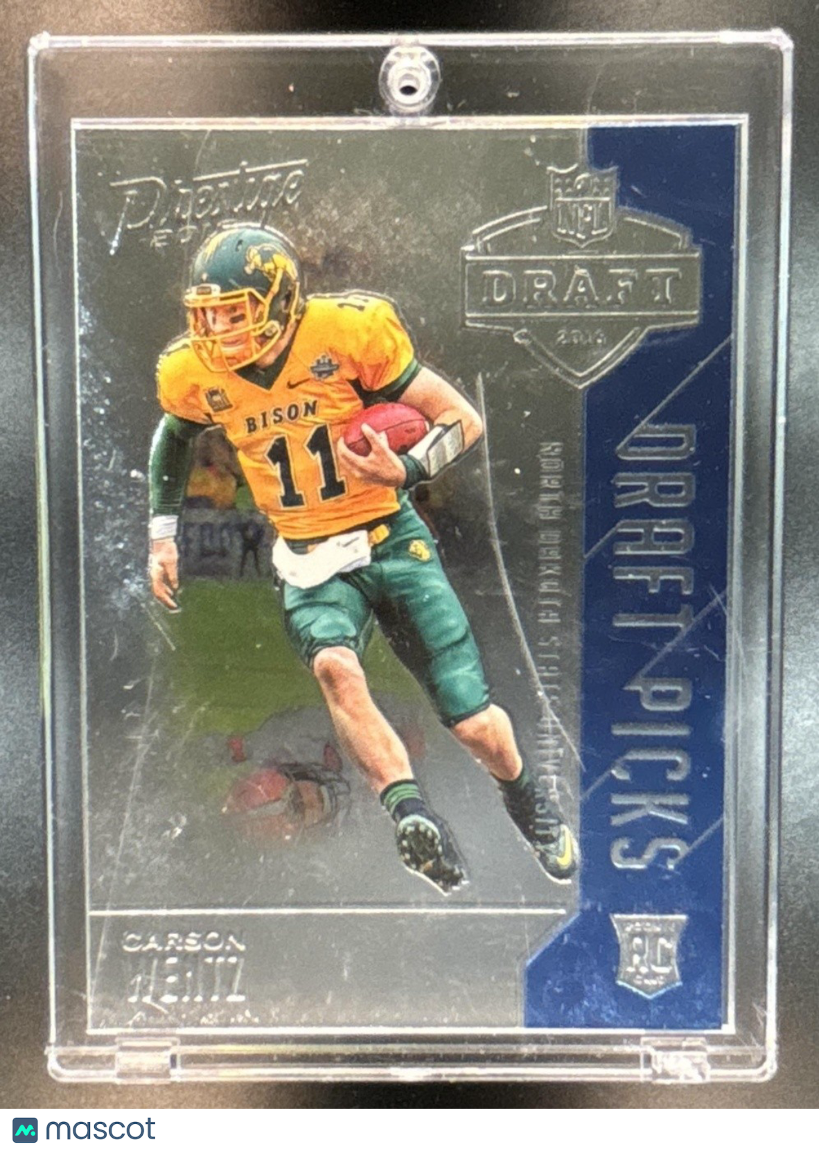 2016 Panini Prestige Carson Wentz Draft Picks #3 RC
