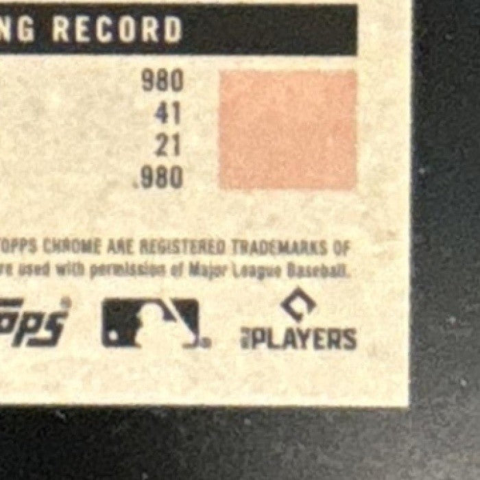 2022 Topps Chrome Platinum Anniversary Kyle Schwarber Blue Mini Diamond 161/199