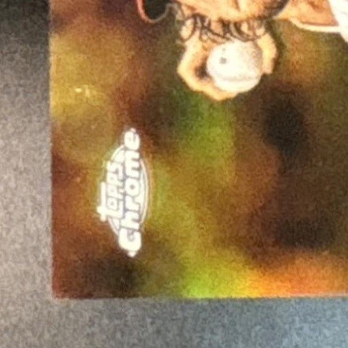 2019 Topps Chrome Aaron Nola Gold Refractor 42/50 #176 Philadelphia Phillies