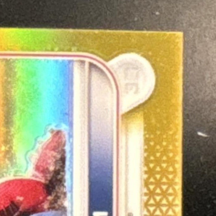 2022 Topps Chrome Alec Bohm Gold Refractor 13/50 #89 Philadelphia Phillies