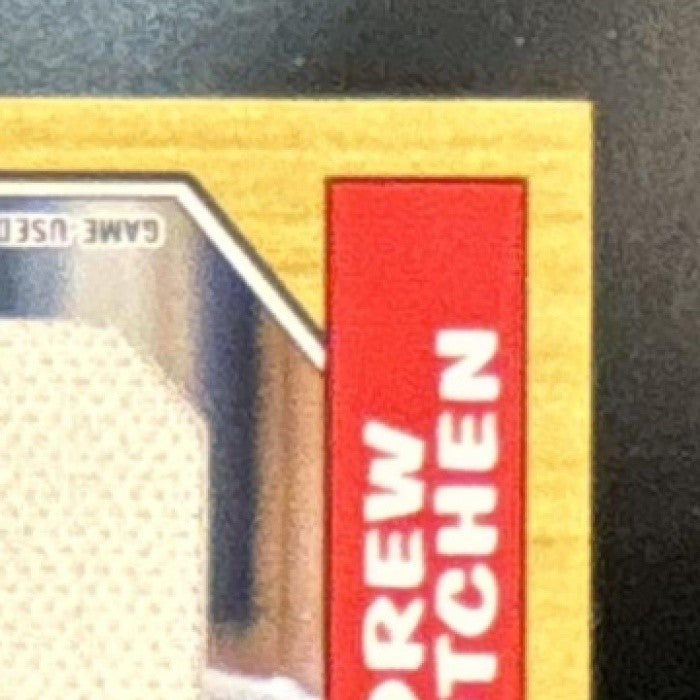 2022 Topps Andrew McCutchen 1987 Baseball 35th Anniversary Relics MEM Phillies