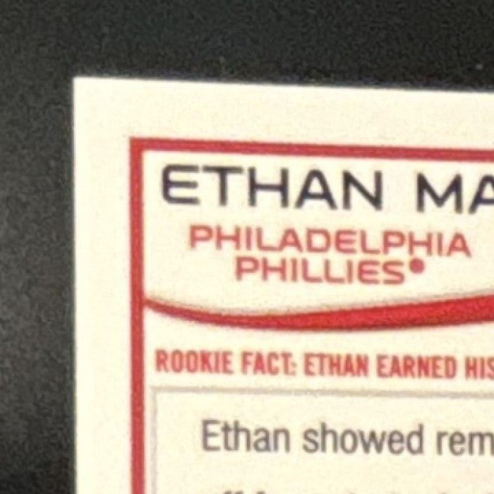 2014 Topps Chrome Ethan Martin Gold Refractor 33/50 #128 RC Phillies