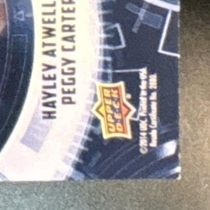 2014 Upper Deck Captain America The Winter Soldier Hayley Atwell Actor Auto #HA