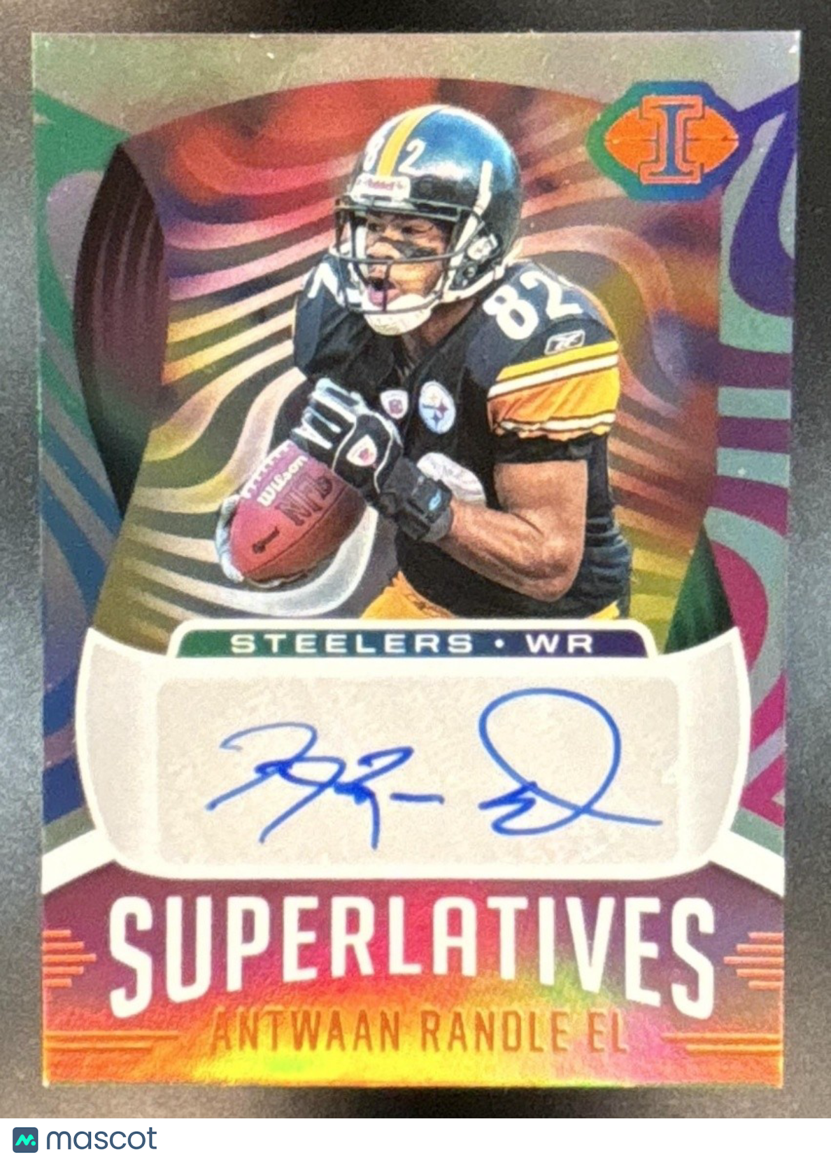 2021 Panini Illusions Antwaan Randle El Superlatives Auto #SU-11 Steelers