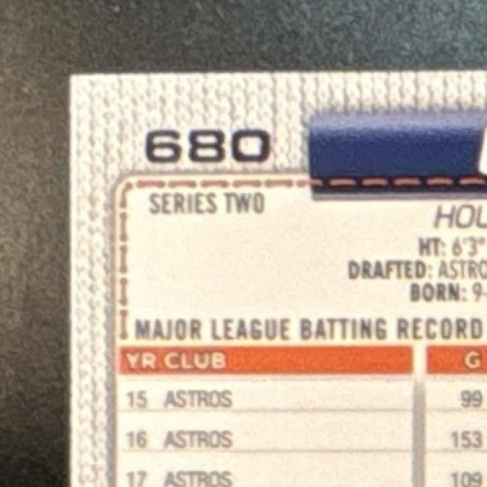 2026 Topps Series 2 Carlos Correa True Photo Variation #680 SSP Houston Astros