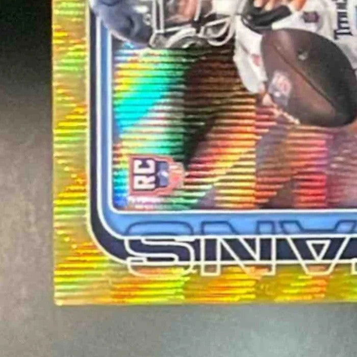 2025 Topps Chrome Cam Ward #RA-CWA Rookie Auto Gold Wave Refractor /50 RC Titans