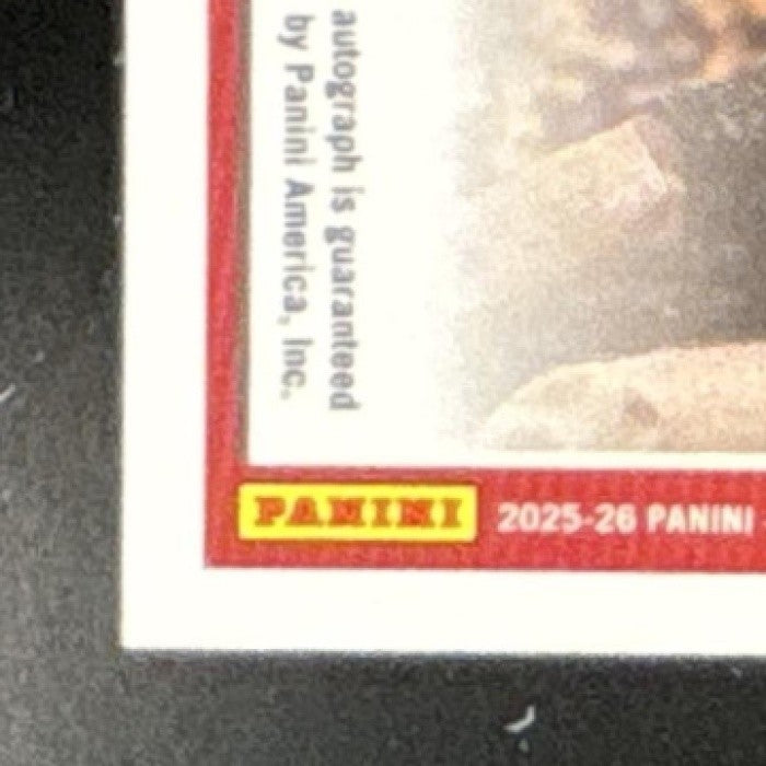 2025-26 Panini Donruss Clyde Drexler Auto Blue 1/25 #121 Portland Trail Blazers