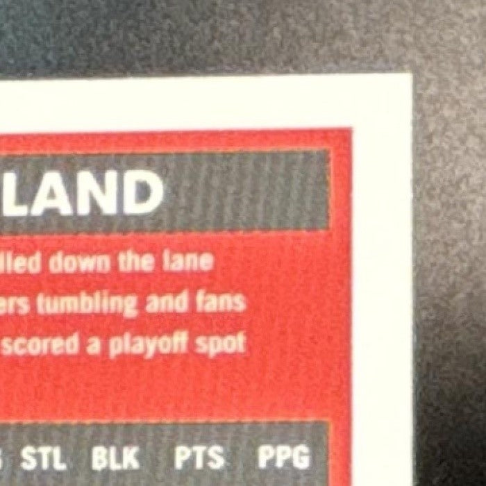 2025-26 Panini Donruss Clyde Drexler Auto Blue 1/25 #121 Portland Trail Blazers