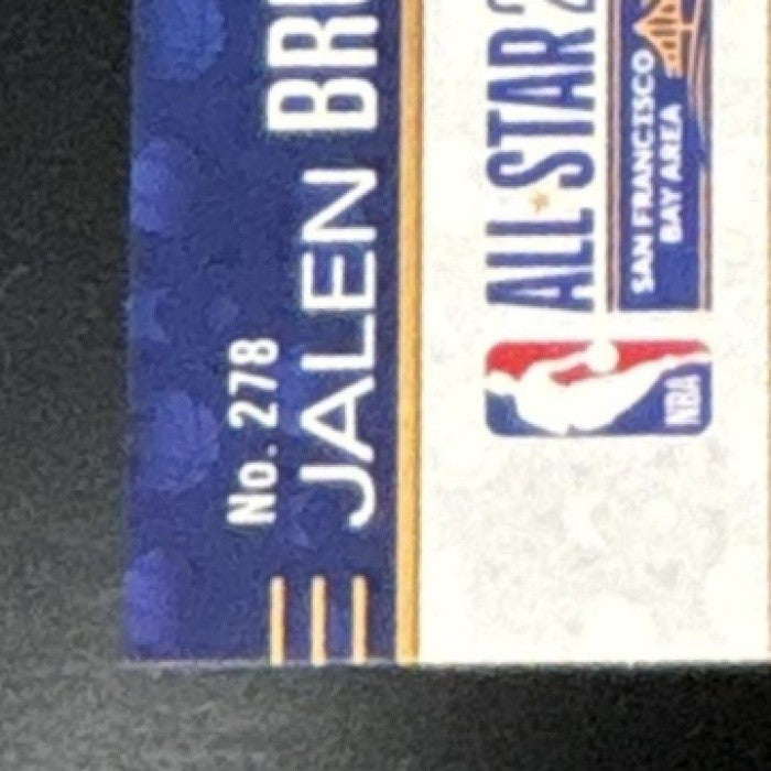 2025-26 Topps Hoops Jalen Brunson Purple /99 #278 All-Star New York Knicks