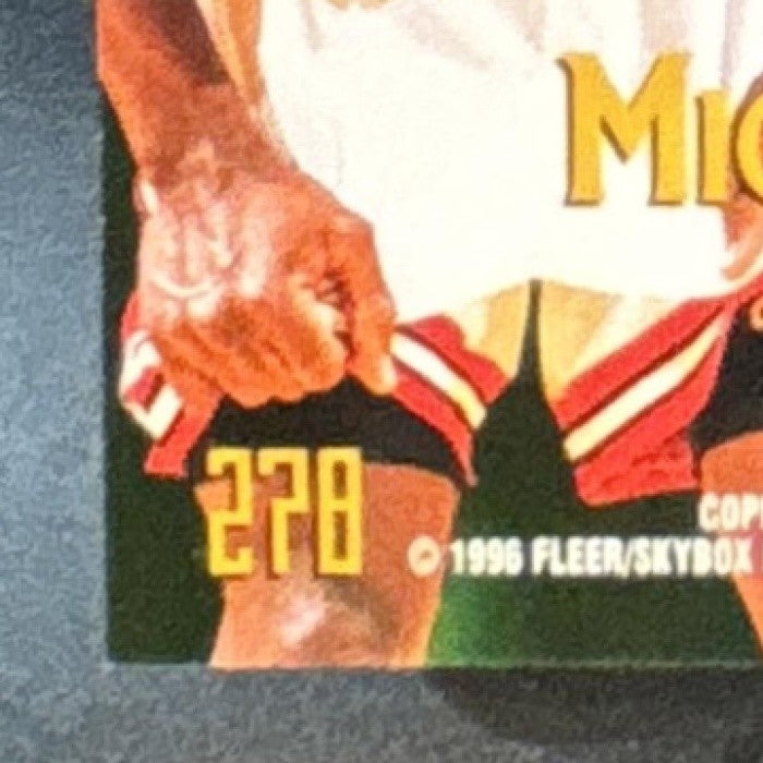 1995-96 Skybox Premium Michael Jordan #278 Electrified Chicago Bulls