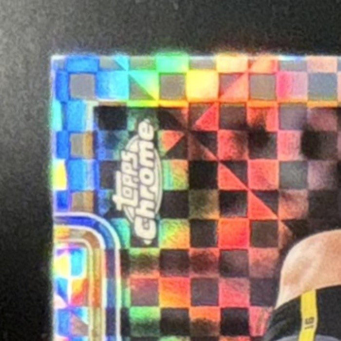 2025-26 Topps Chrome Stephen Curry X-Fractor #201 Golden State Warriors