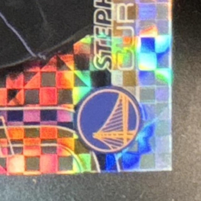 2025-26 Topps Chrome Stephen Curry X-Fractor #201 Golden State Warriors