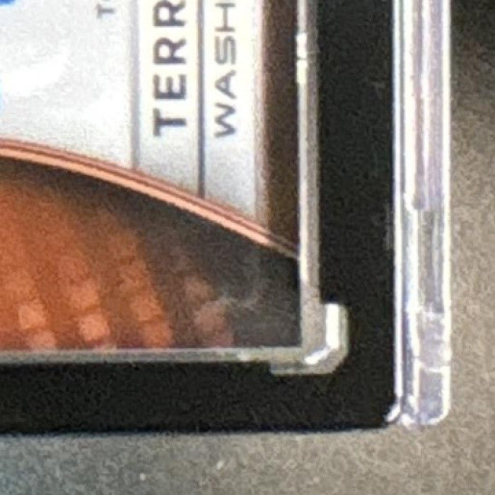 2025 Topps Chrome Black Terry McLaurin Auto Orange /25 Washington Commanders