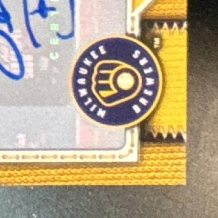 2026 Topps Series 1 Bernie Brewer Mascots Auto Gold /50 #M-5 Milwaukee Brewers