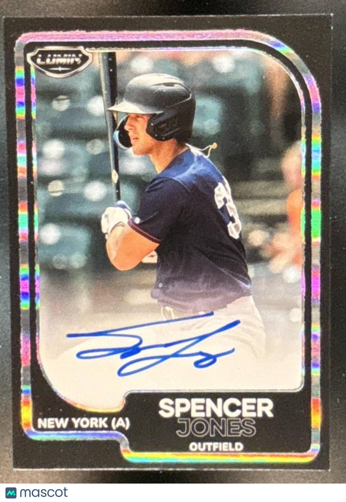 2024 Pulse Lumin Spencer Jones Holo Silver /7 #LA-SJO Auto