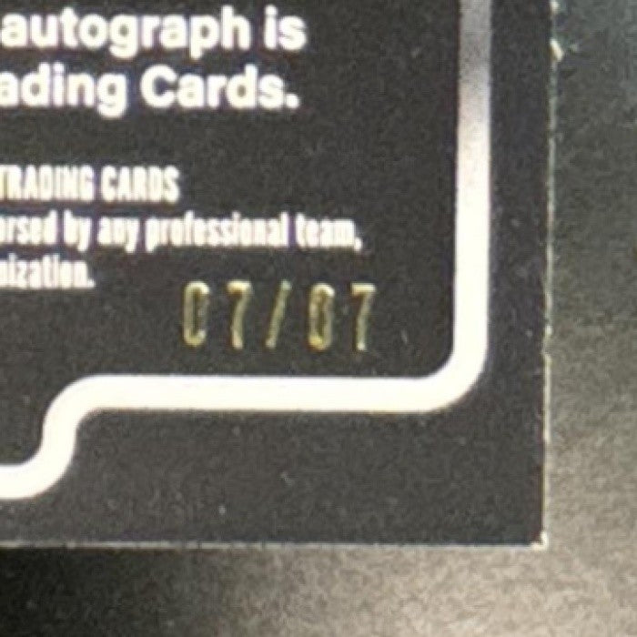 2024 Pulse Lumin Spencer Jones Holo Silver /7 #LA-SJO Auto
