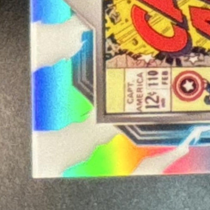 2026 Topps Chrome Marvel Comics Captain America Classic Comic Book Covers