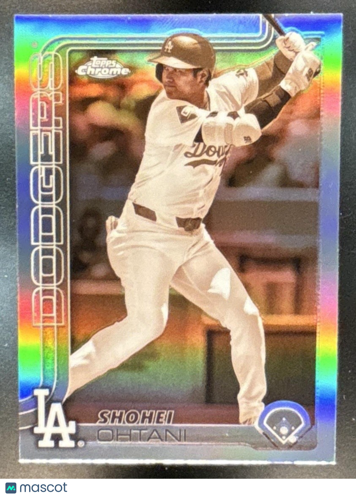2025 Topps Chrome Shohei Ohtani Refractor #1 Los Angeles Dodgers