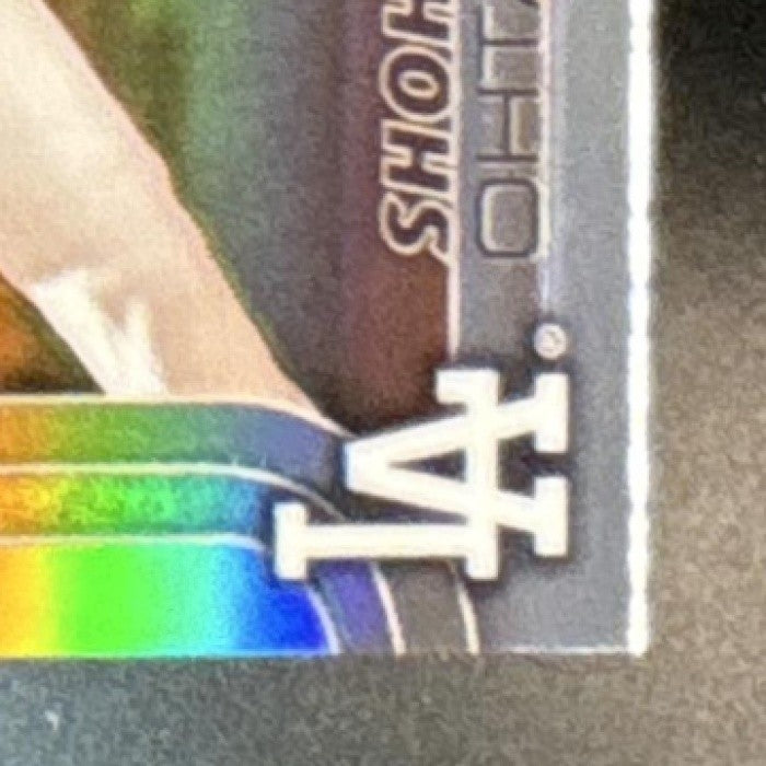 2025 Topps Chrome Shohei Ohtani Refractor #1 Los Angeles Dodgers