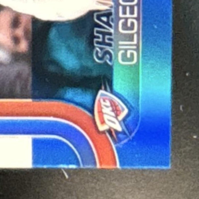 2025-26 Topps Chrome Shai Gilgeous-Alexander Red, White & Blue #141 Thunder