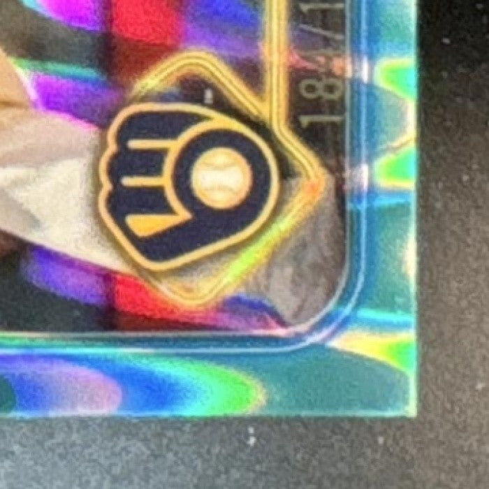 2024 Topps Chrome Update Robert Gasser Aqua RayWave /199 #USC50 RC Brewers