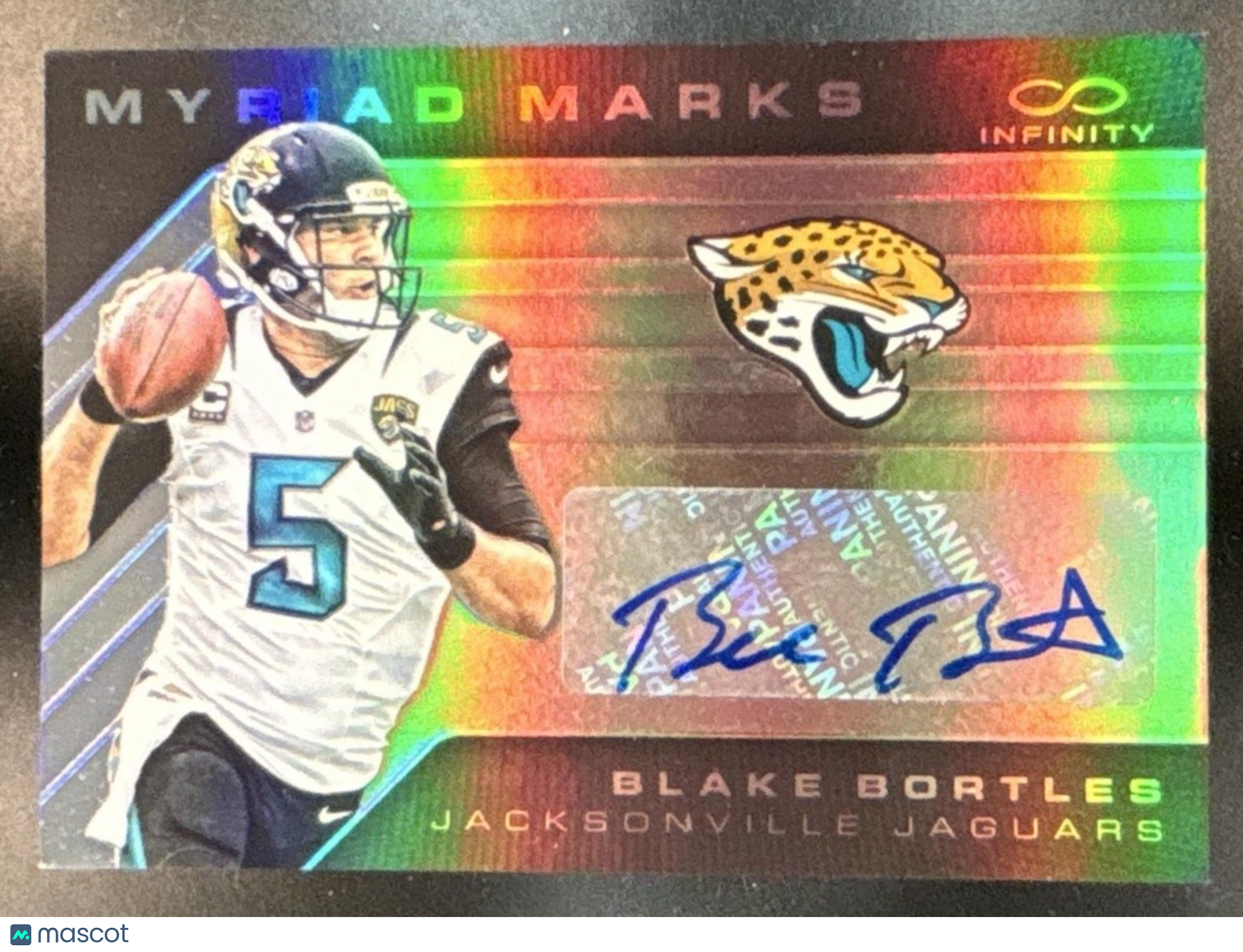2016 Panini Infinity Blake Bortles Myriad Marks /49 Auto Jacksonville Jaguars