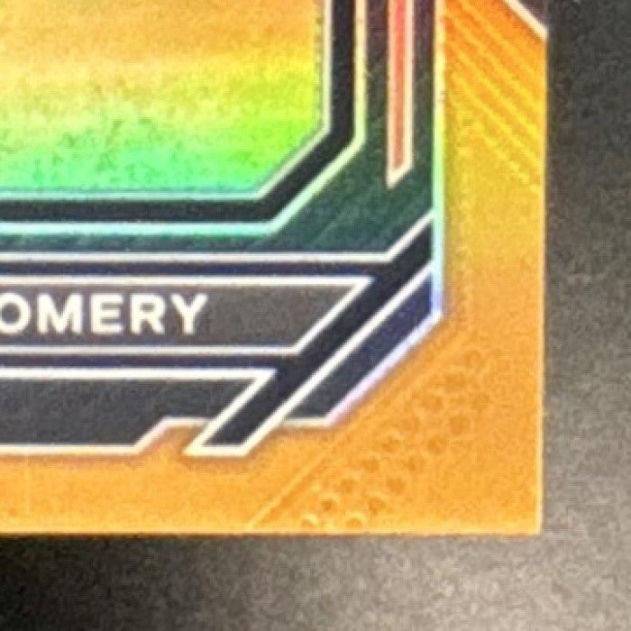 2022 Panini Prizm David Montgomery Orange /249 #48 Chicago Bears